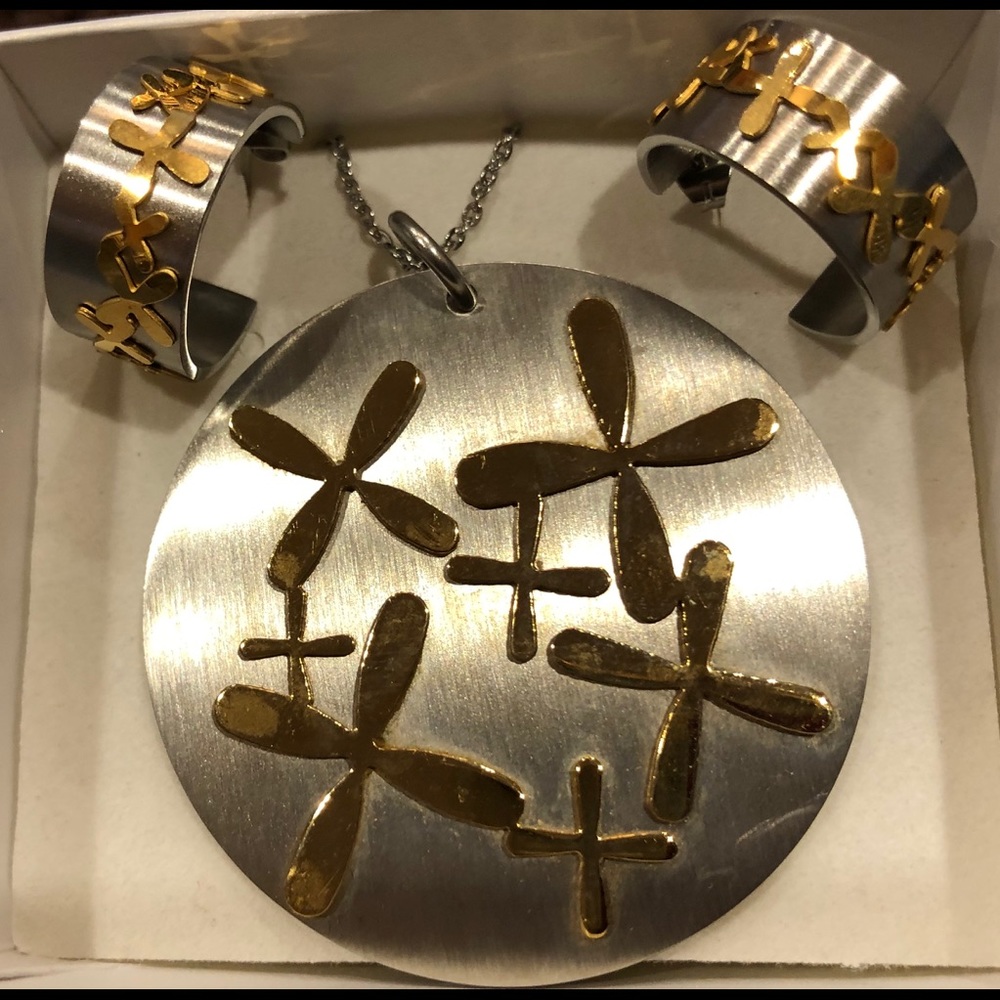 Earring and Necklace set (#201)